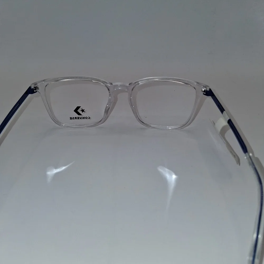 NEW CONVERSE CV800 Eyeglasses CLEAR/BLUE 100% AUTHENTIC 52-17-145